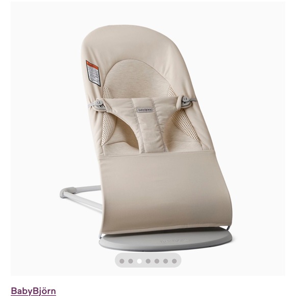 NIB Baby Bjorn Bouncer Balance Soft Beige - Picture 5 of 15